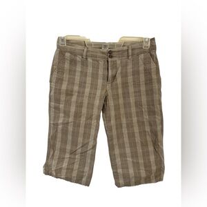 Patagonia Women’s Organic Cotton plaid shorts - Y2K